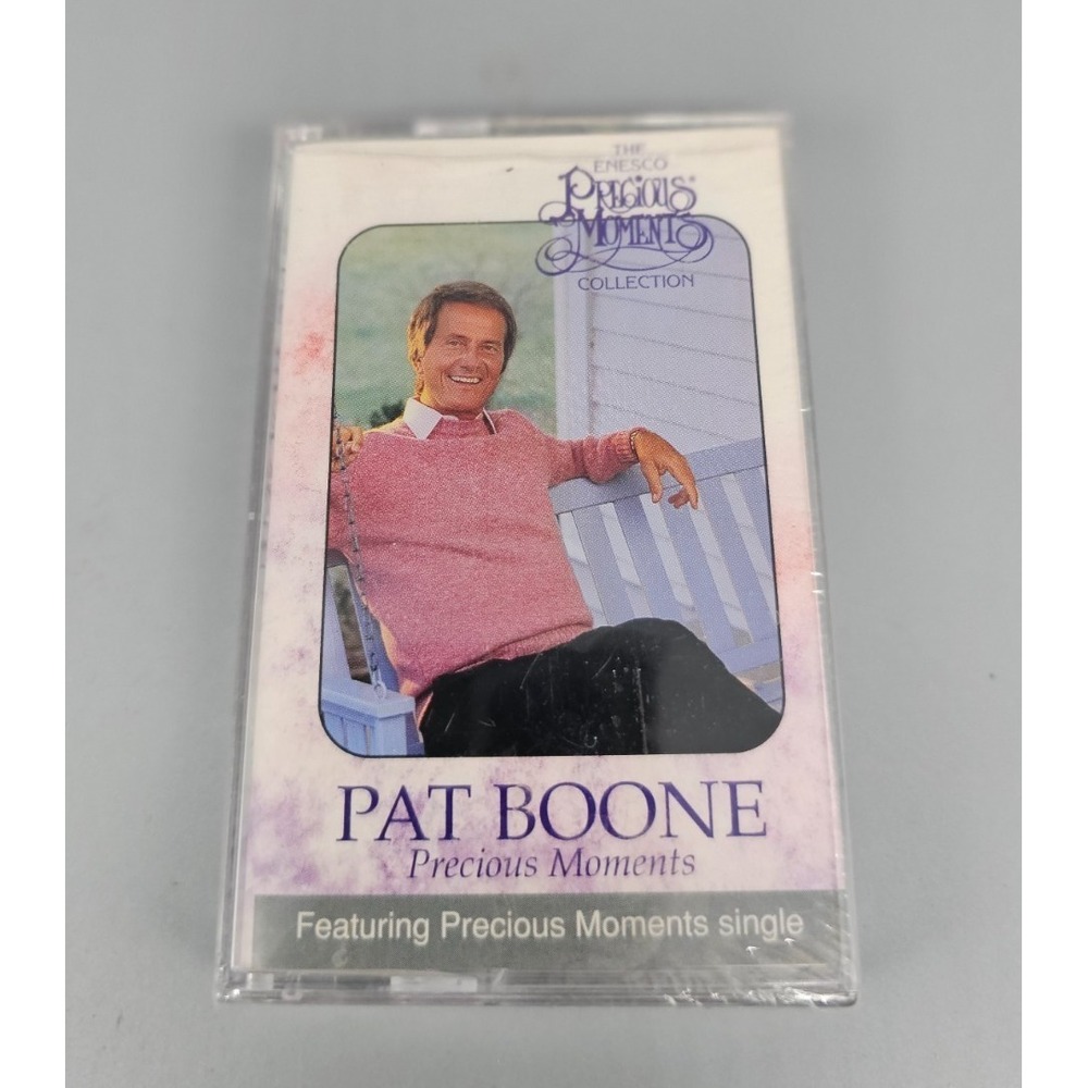 Pat Boone PRECIOUS MOMENTS (Vintage Cassette Tape) - Sealed, Brand New